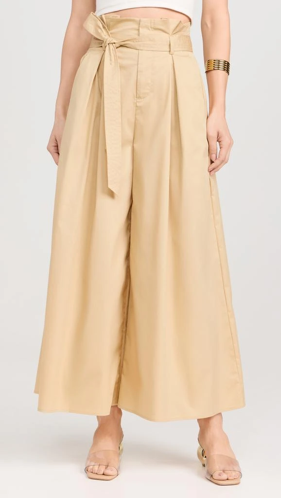 LAGENCE Lowen Paperbag Crop Pants 1