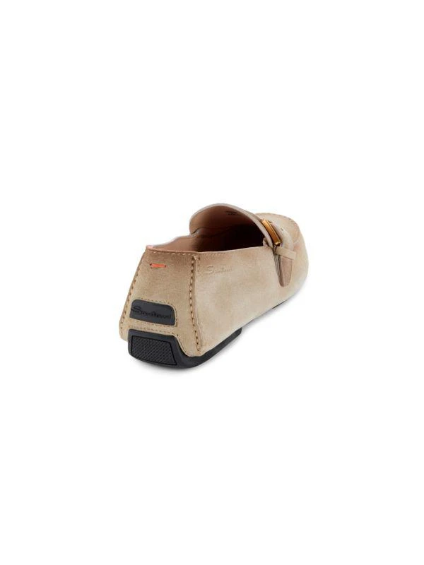 Santoni Hamel Suede Driving Loafers 3