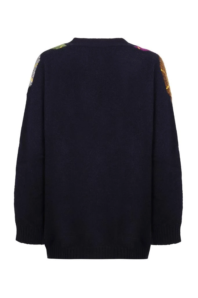 Plan C Plan C Argyle Knit Cardigan 2