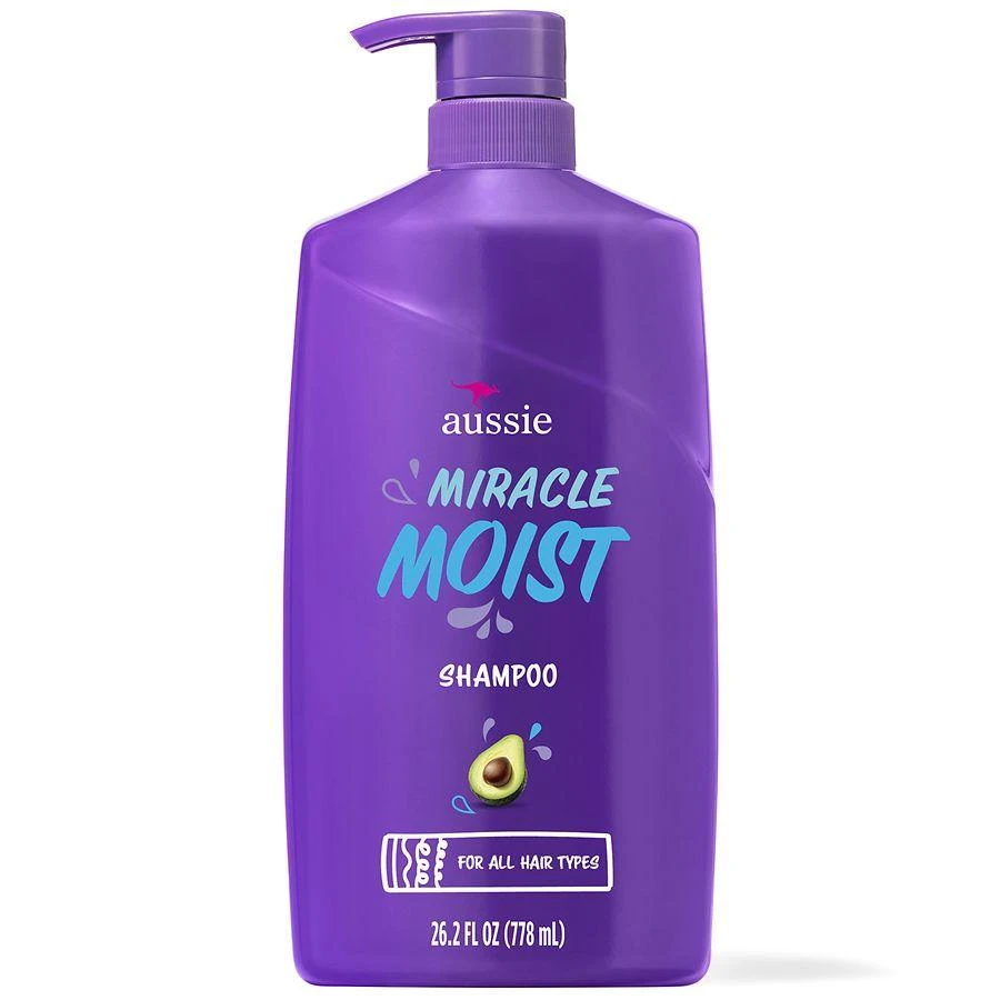 Aussie Paraben-Free Shampoo For Dry Hair Avocado & Jojoba Oil 1