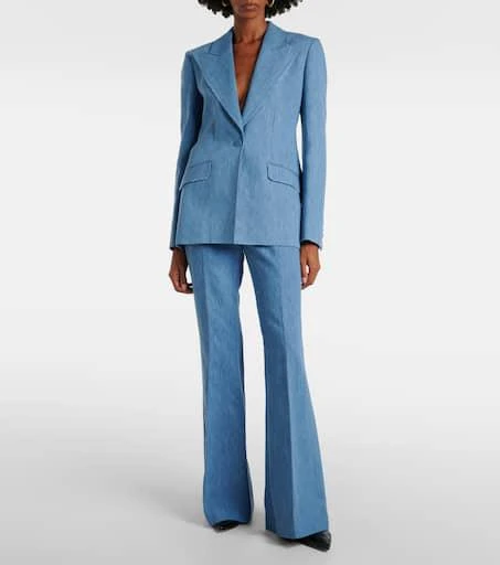 Gabriela Hearst Rhein high-rise flared jeans 2