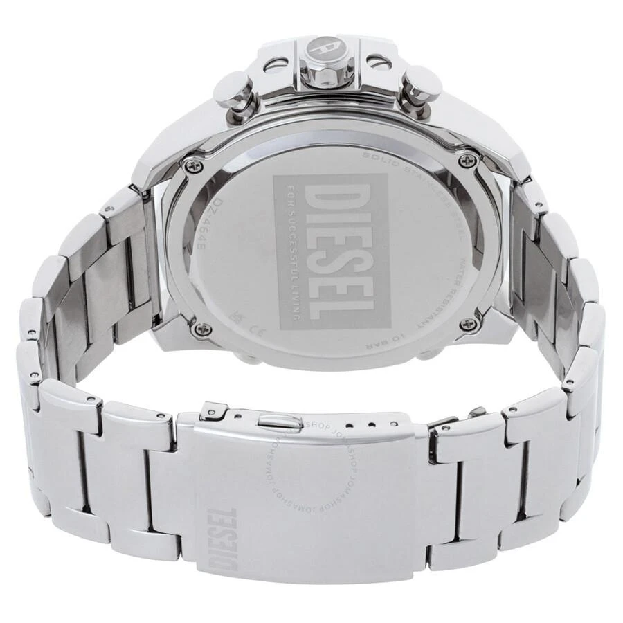 Diesel Diesel Mega Chief Quartz Analog-Digital Silver Dial Men's Watch DZ4648 3
