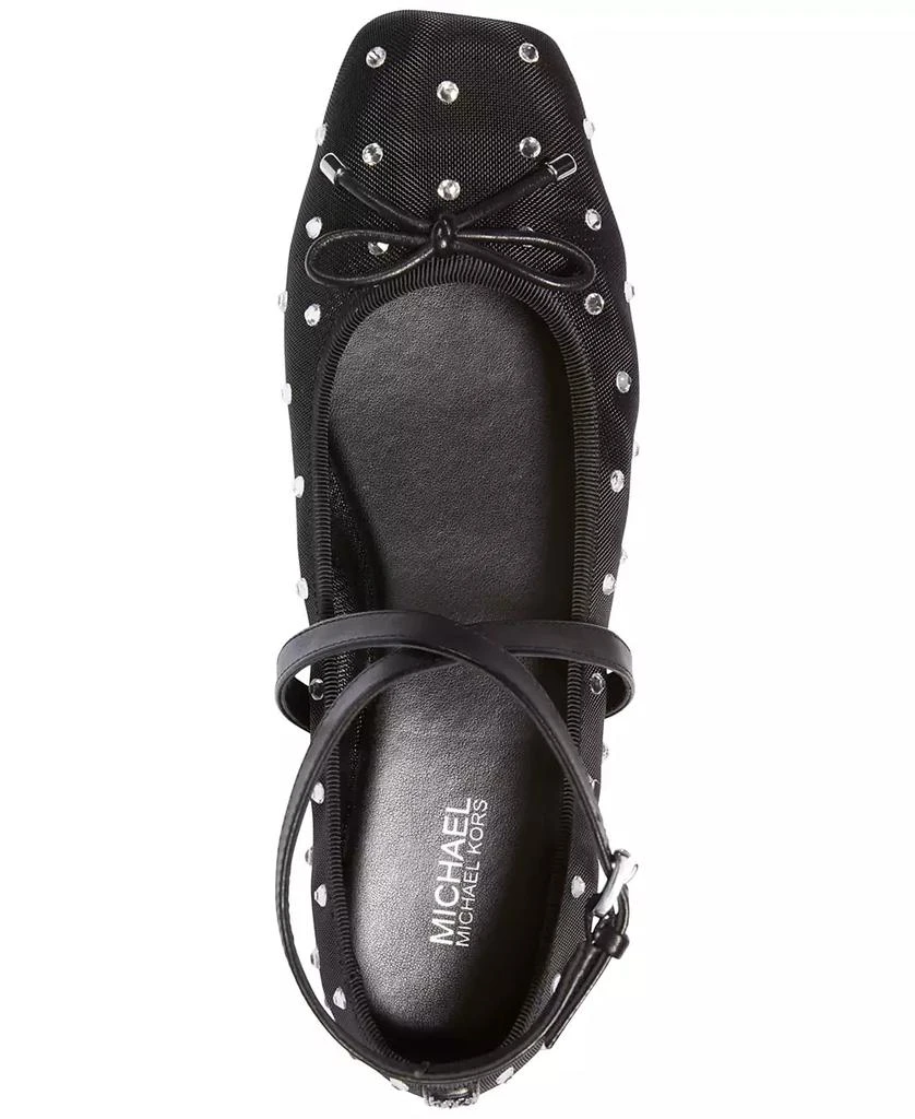 Michael Kors Women's Collette Flex Embellished Ballet Flats 7