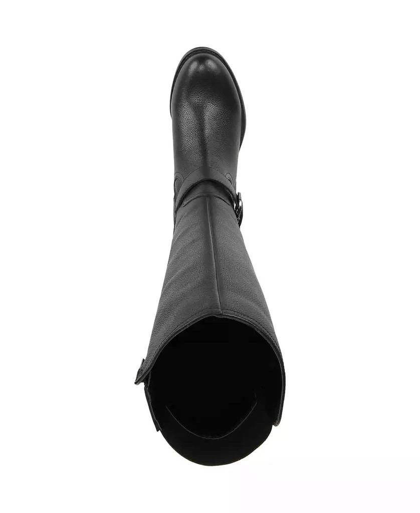 Naturalizer Jaya Wide Calf Knee High Block Heel Riding Boots 4