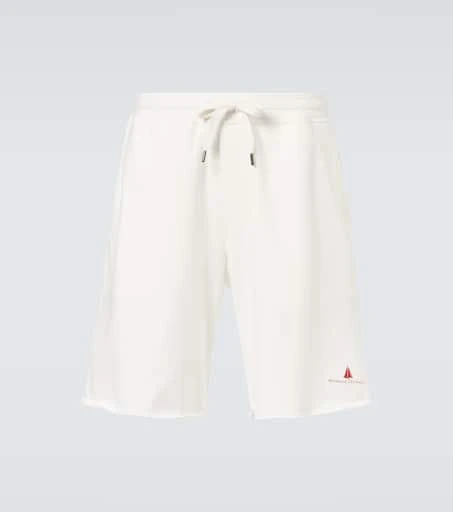 Brunello Cucinelli Cotton-blend jersey shorts 1