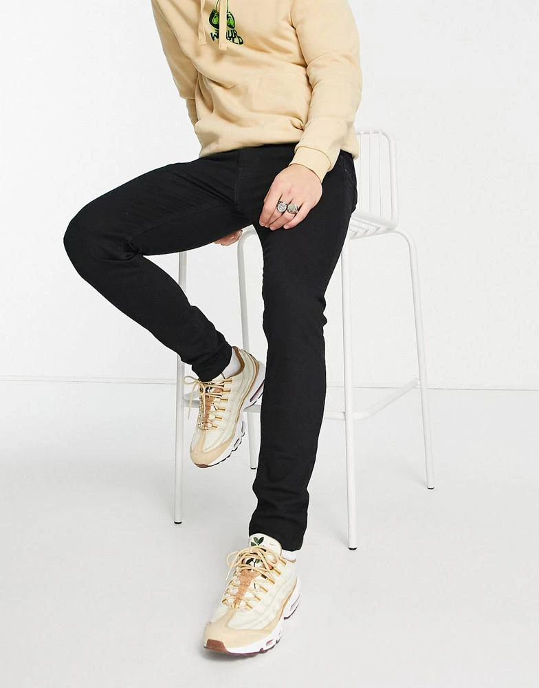 Levi's Levi's 519 super skinny jeans in black 1