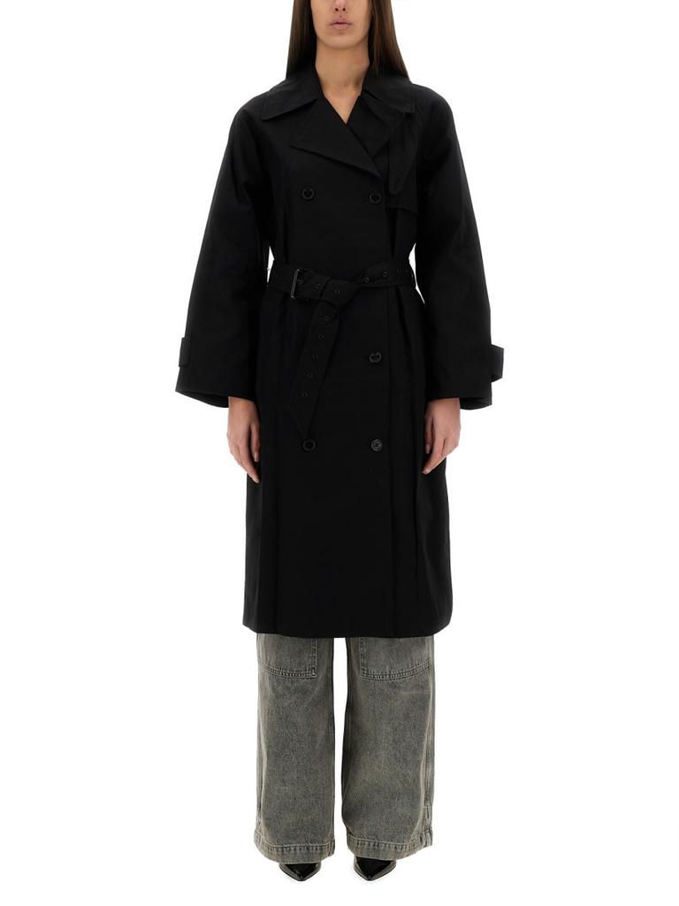 【送料&関税込】Michael Kors Belted Twill Trench Coat Michael Kors Michael Michael Kors Belted Twill Trench Coat
