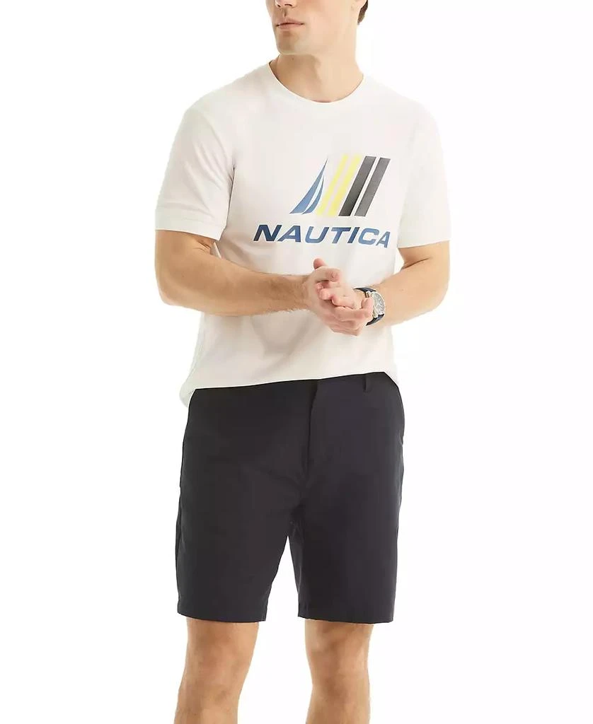 Nautica Men's Navtech Classic-Fit Logo Graphic Performance T-Shirt 4