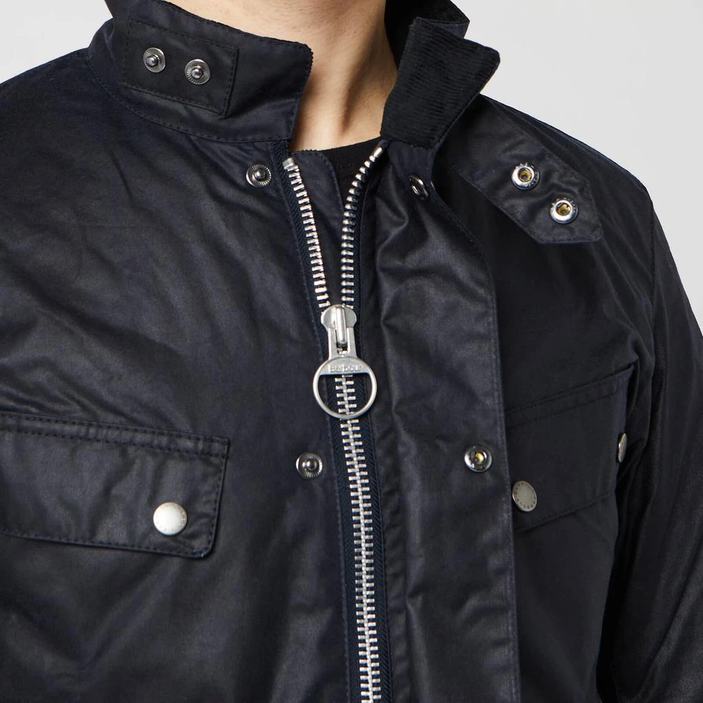 Barbour Barbour International Duke Waxed Cotton Jacket 7