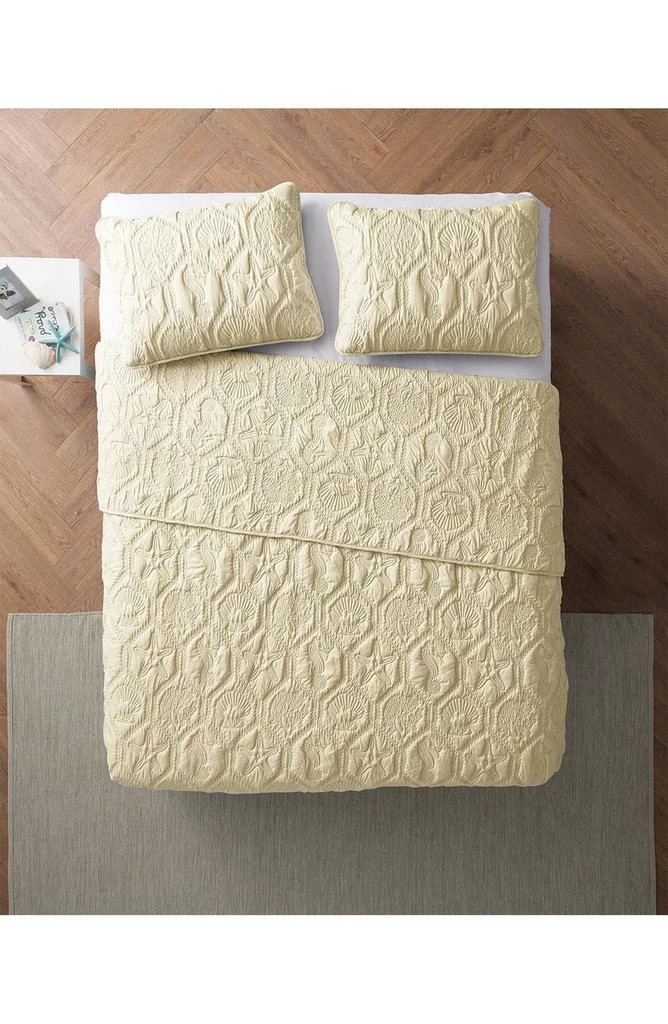VCNY Home Shore Embossed Quilt Set - King 6