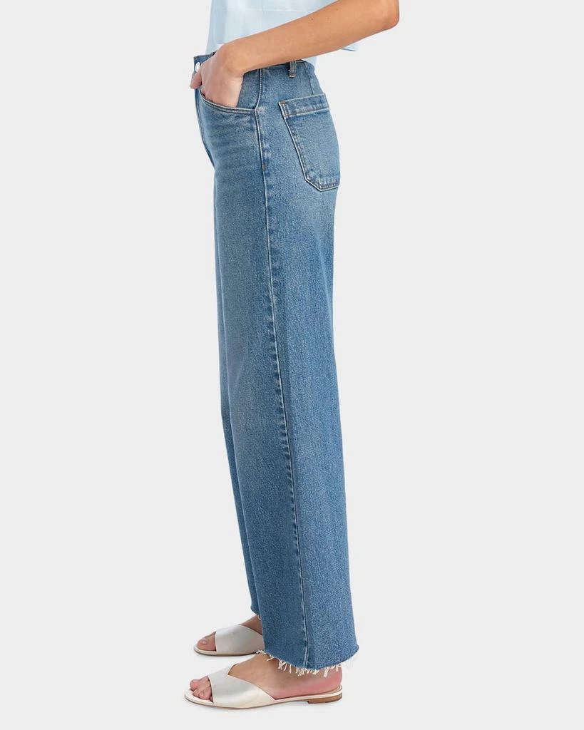 Favorite Daughter The Mischa Super High-Rise Wide Cropped Jeans 4