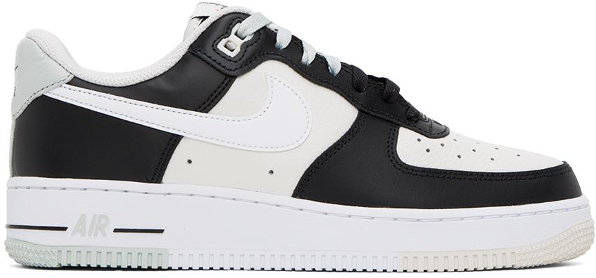 Nike Black & Off-White Air Force 1 '07 LV8 Sneakers