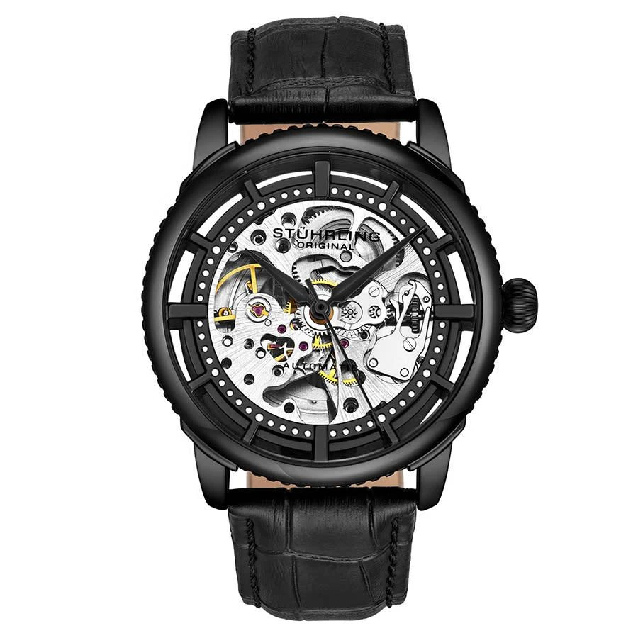 Stuhrling Original Legacy Automatic Black Dial Men's Watch M13632 1