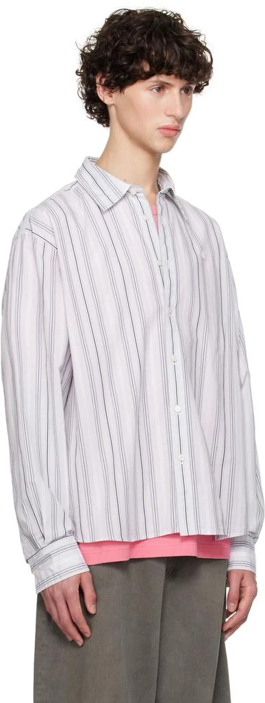 Acne Studios Gray Stripe Shirt 2
