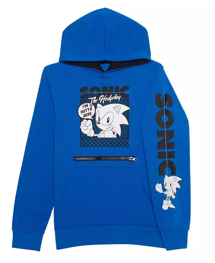 Sonic Big Boy's Pullover Hoodie 3