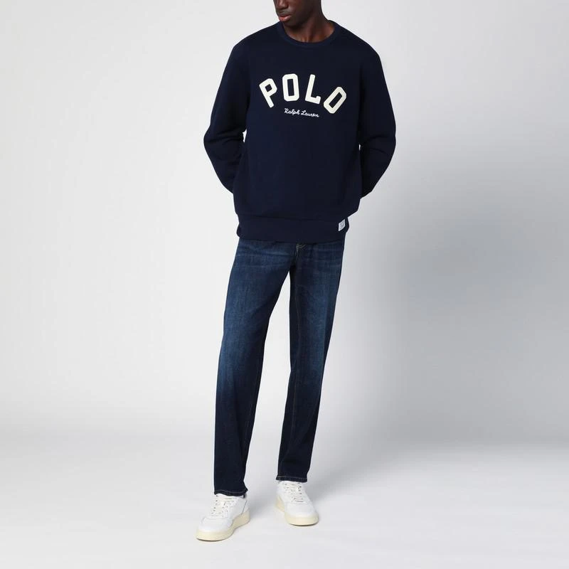 Ralph Lauren RL crew-neck sweatshirt navy 2