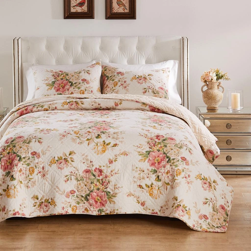 BreeBe Grace Quilt Set 3-Piece King/Cal King