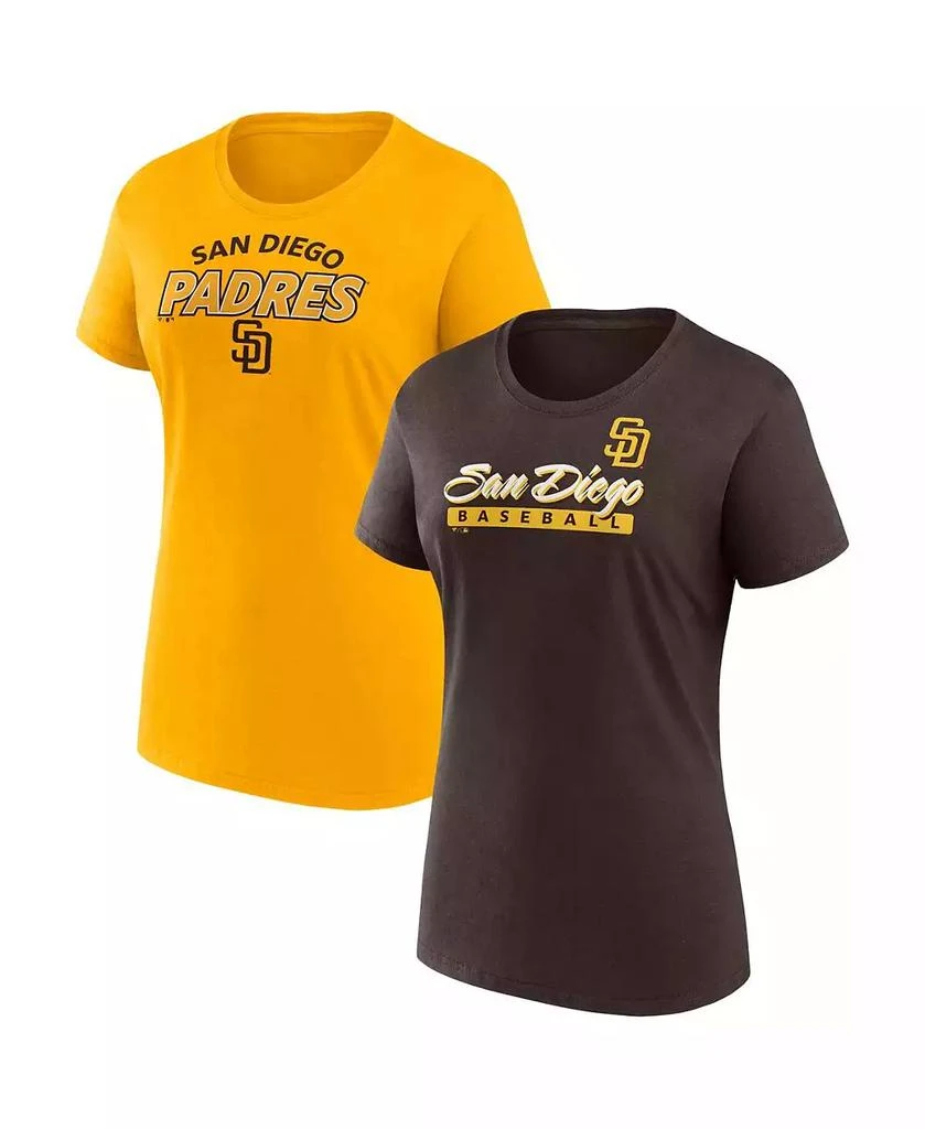 Fanatics Women's San Diego Padres Risk Combo Pack T-Shirt 1