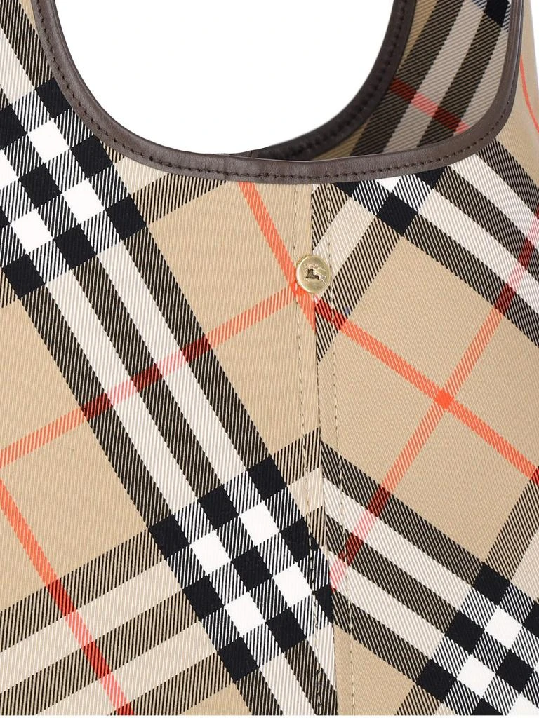 Burberry Burberry Check Printed Hobo Bag 5