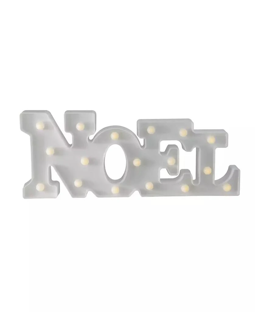 Northlight 17" Battery Operated LED Lighted "NOEL" Christmas Marquee Sign 1