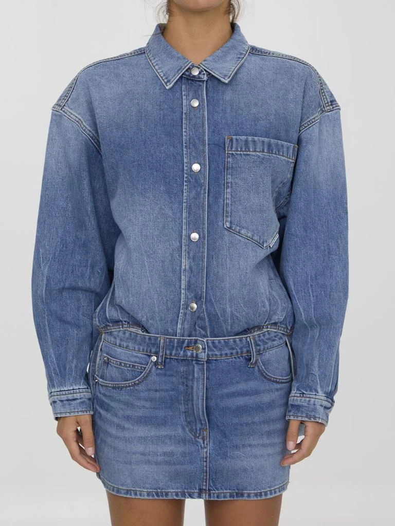 Alexander Wang Denim Mini Dress 1