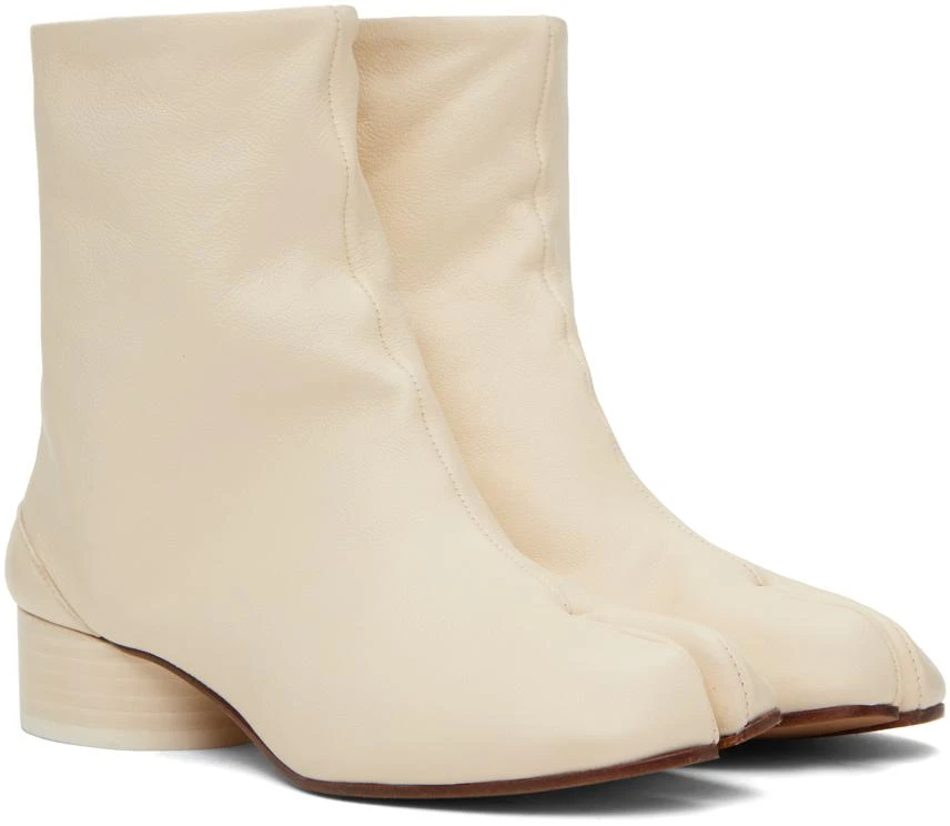 MAISON MARGIELA Off-White Tabi Boots 4