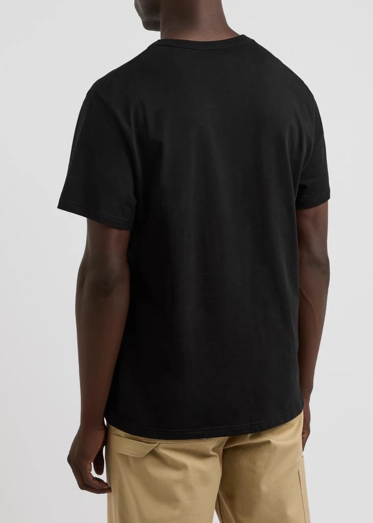 Alexander McQueen Skull-embroidered cotton T-shirt 3