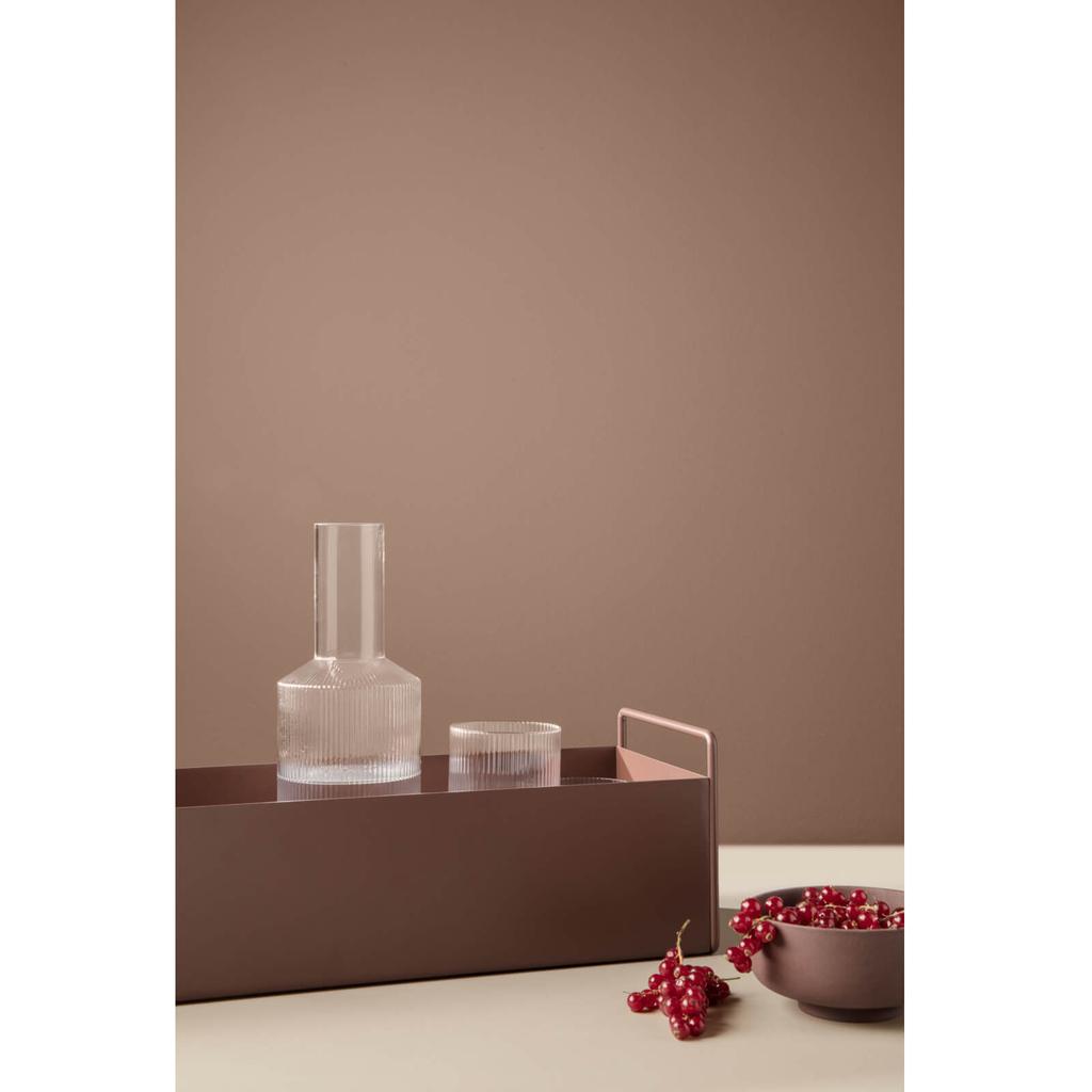 Ferm Living Ferm Living Ripple Glass (Set of 4)