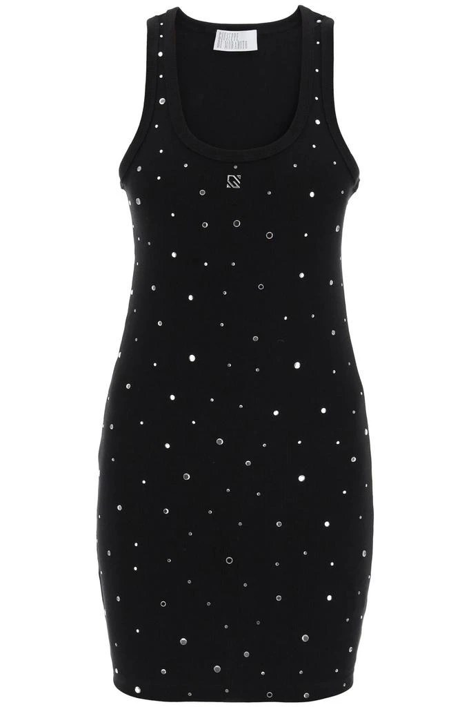 GIUSEPPE DI MORABITO "mini dress with rhinestone 1
