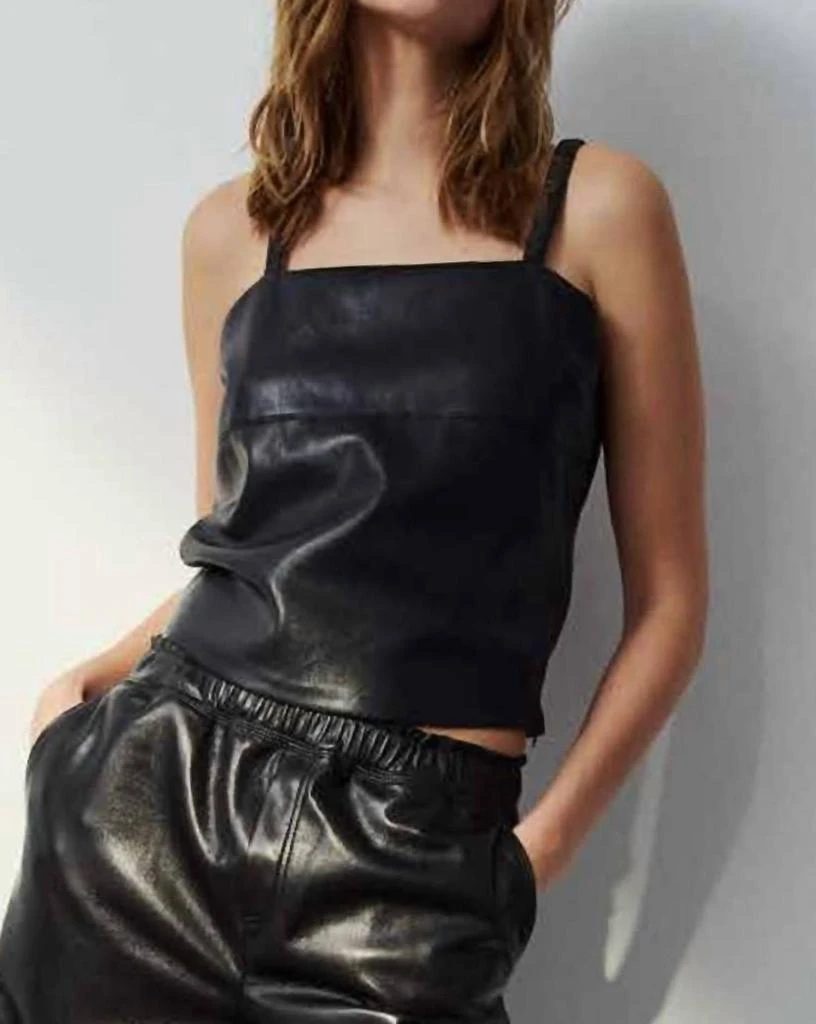 MELISSA NEPTON Melissa Nepton - Elly Faux Leather Tank