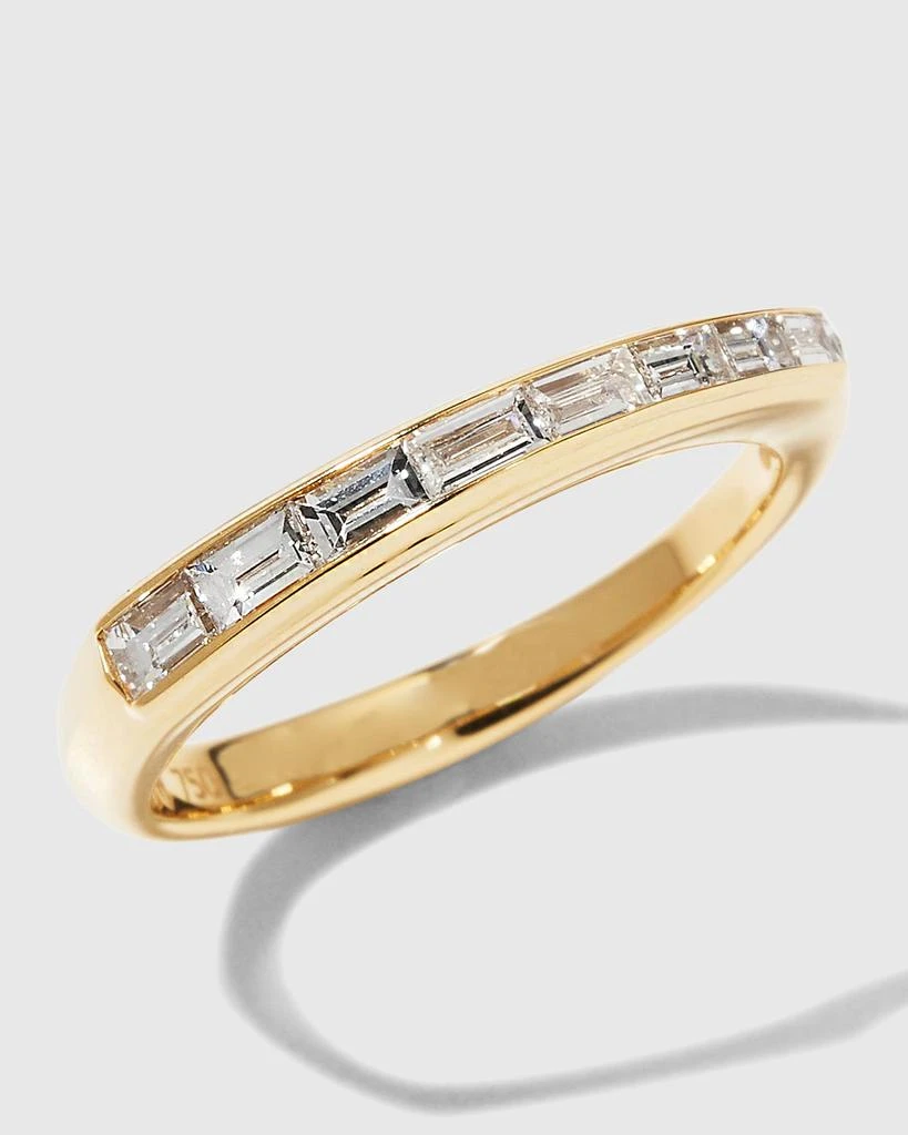Stephen Webster Baguette Slimline Stack Ring with Diamonds 3