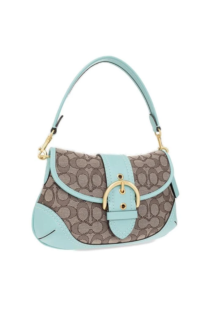 Coach Coach Soho Monogram Print Buckled Shoulder Bag 3