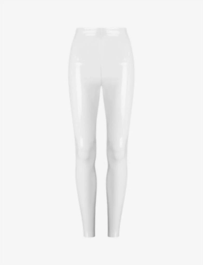 Commando Faux Patent Leggings In White 2