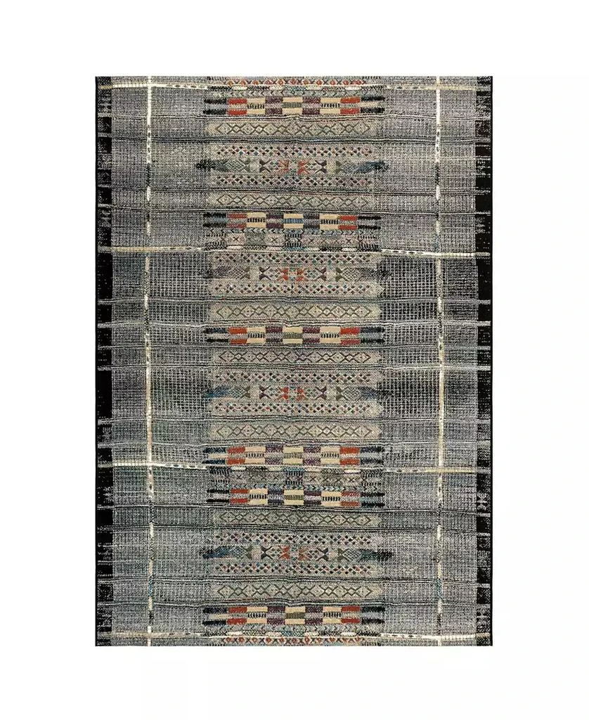 Liora Manne' Liora Manne Marina Tribal Stripe 8'10" x 11'9" Area Rug 1