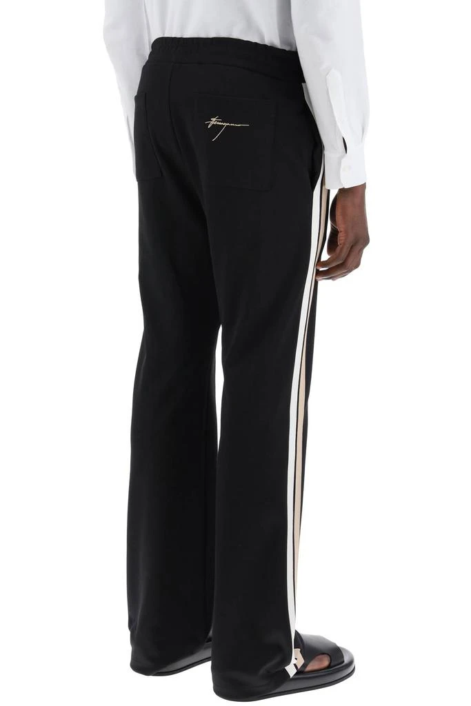 Salvatore Ferragamo sporty pants with side stripes 3