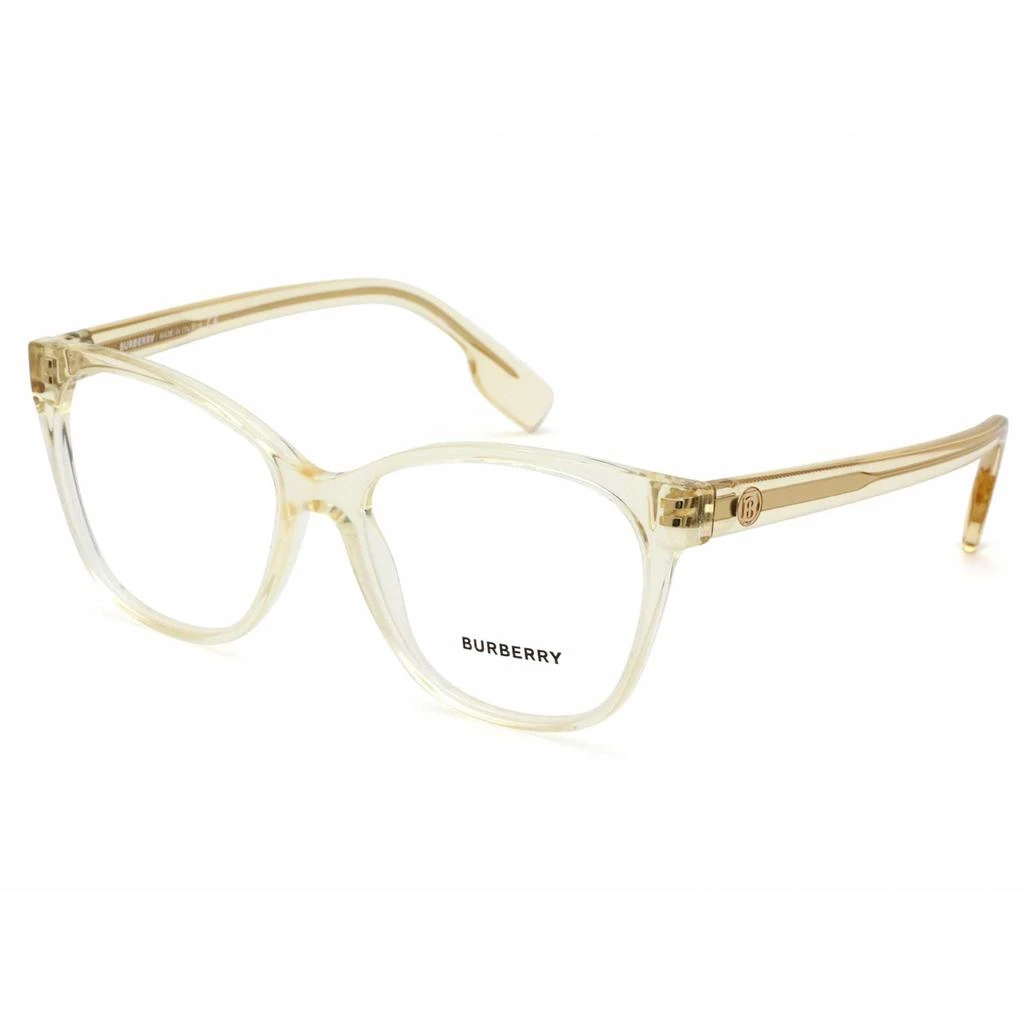 BURBERRY Burberry Women's Eyeglasses - Transparent Yellow Plastic Full Rim Frame | BE2345 3852 1