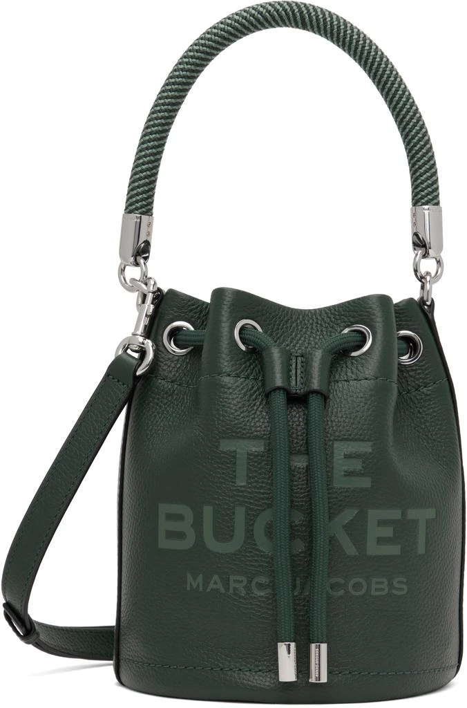 Marc Jacobs Green 'The Leather Bucket' Bag 1
