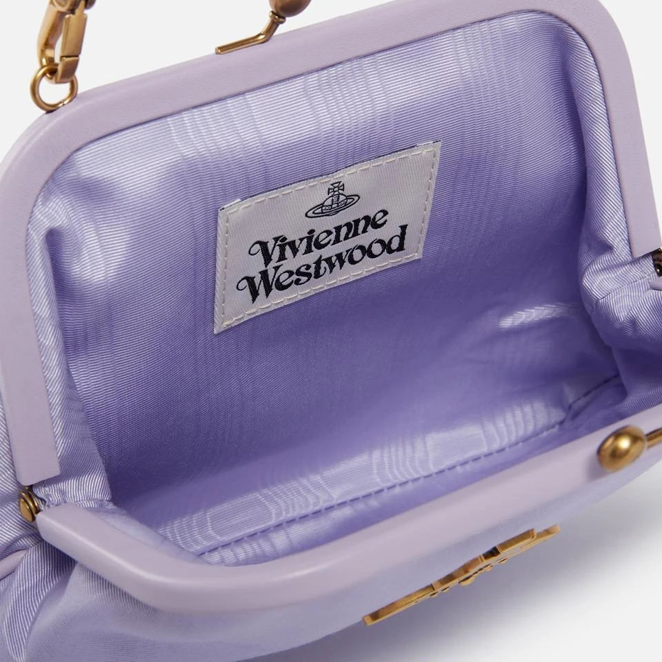 Vivienne Westwood Vivienne Westwood Vivienne's Saffiano Leather Clutch Bag 5