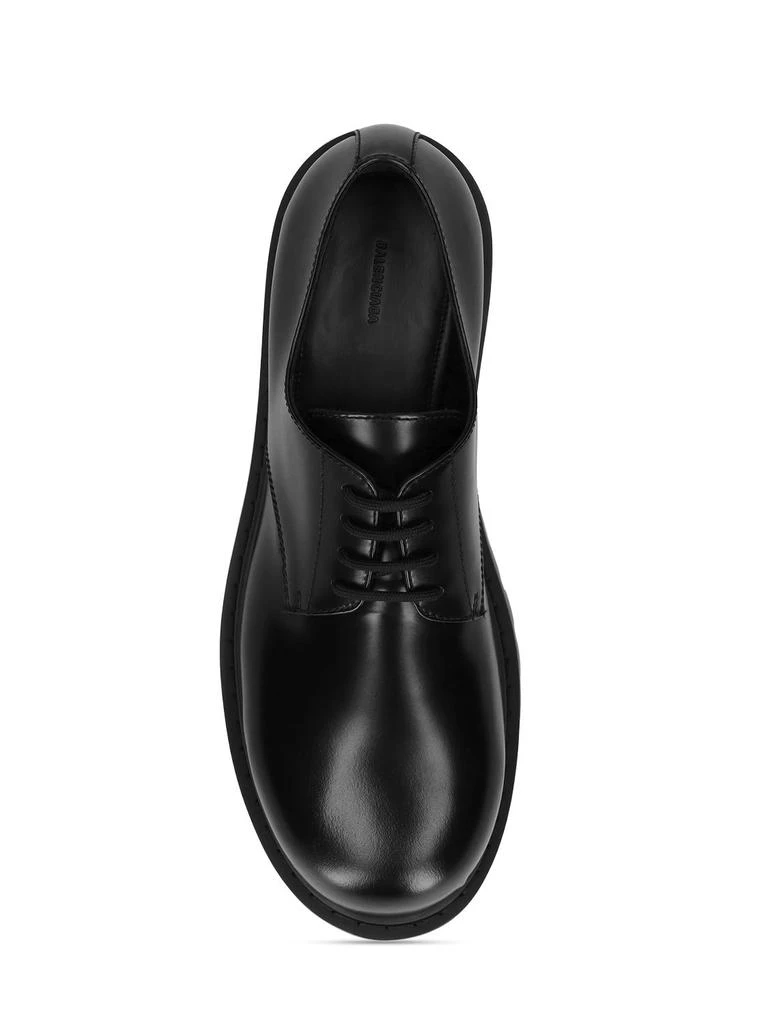 Balenciaga Sergent Leather Derby Lace-up Shoes 4