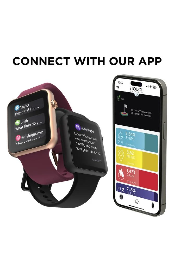 I TOUCH iTouch Air 4 Smartwatch, 44mm 2