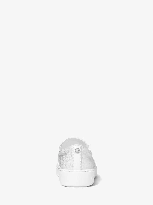 Michael Kors Keaton Glitter Chain Mesh Slip-On Sneaker 3