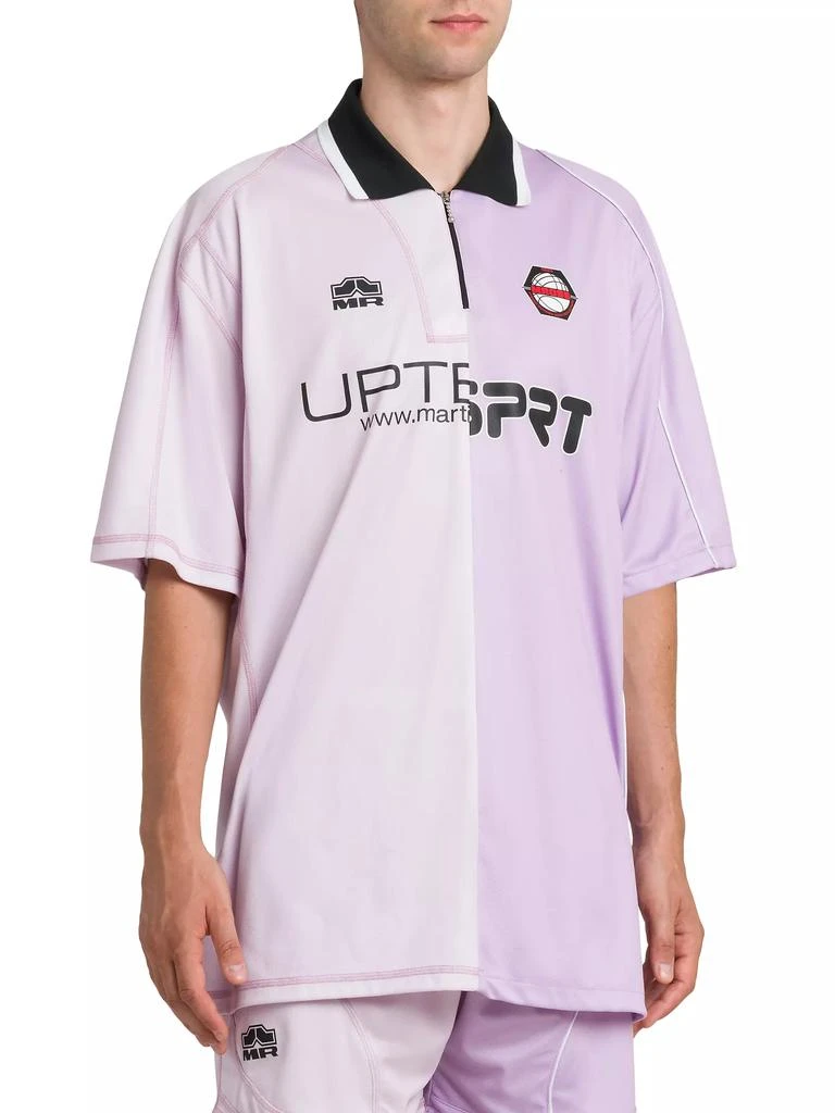 Martine Rose Half & Half Football Top 4