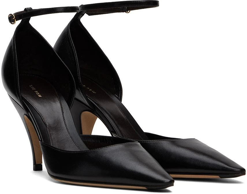 The Row Black Liisa D'Orsay Pump Heels 4