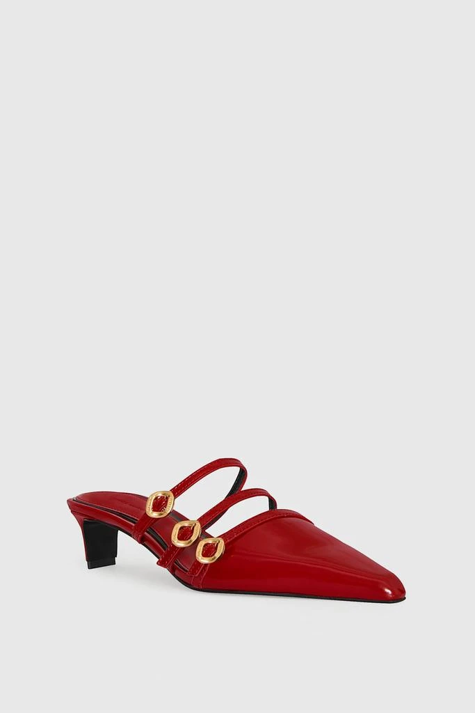 Rebecca Minkoff Buckle Kitten Mule 2