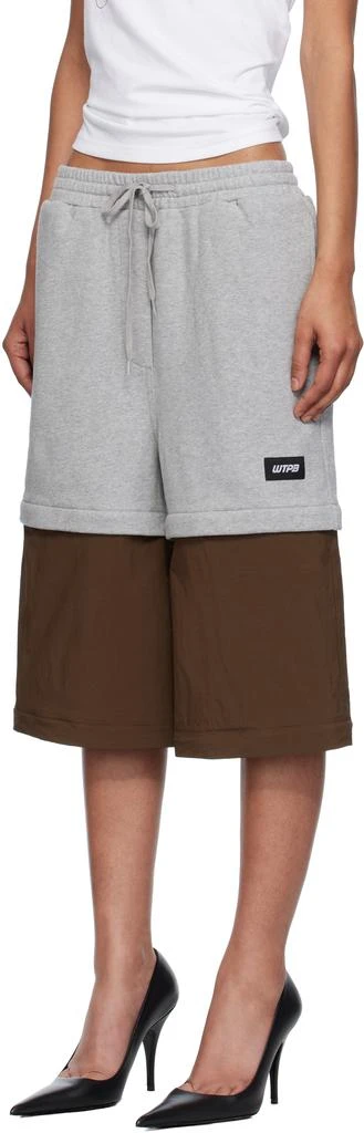 pushBUTTON Multicolor Three Way Detachable Lounge Pants 4
