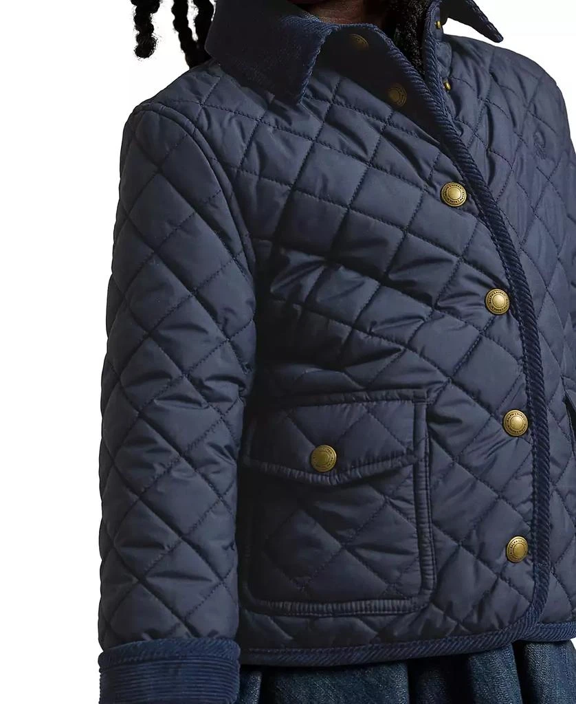 Ralph Lauren Toddler and Little Girls Quilted Water-Repellent Barn Jacket 3
