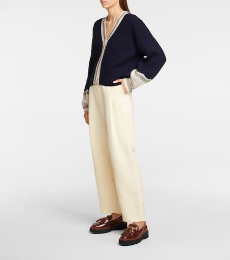 Lee Mathews Wool-blend cardigan