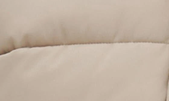 NOIZE Mixed Media Water Resistant Hooded Puffer Vest 5