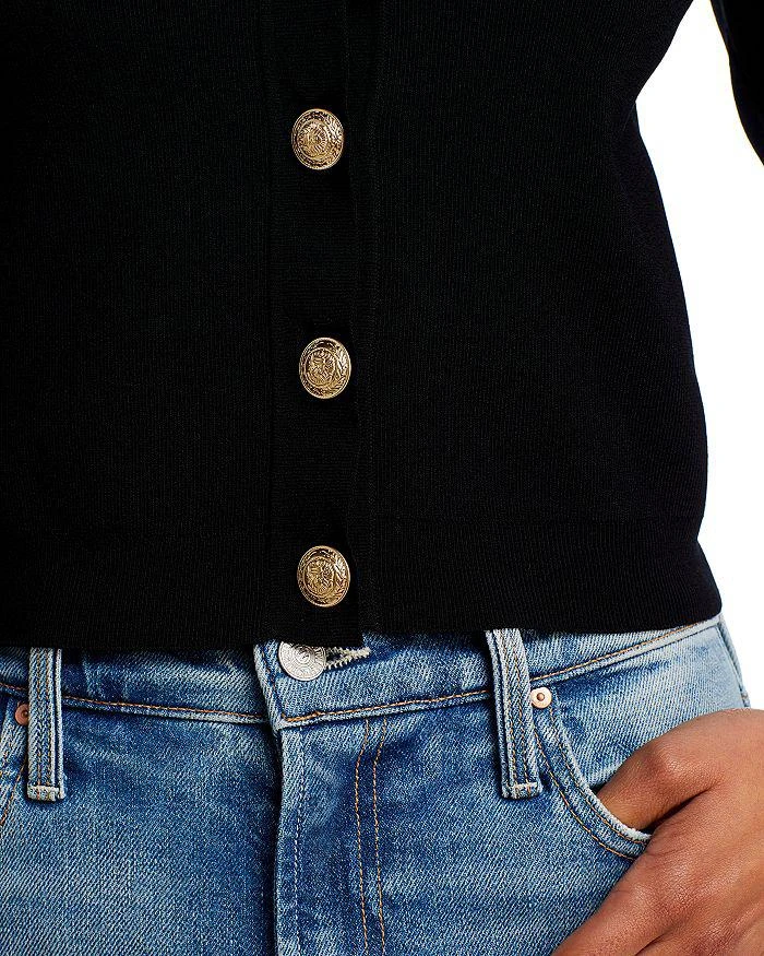 L'Agence Toulouse Crewneck Cardigan 5