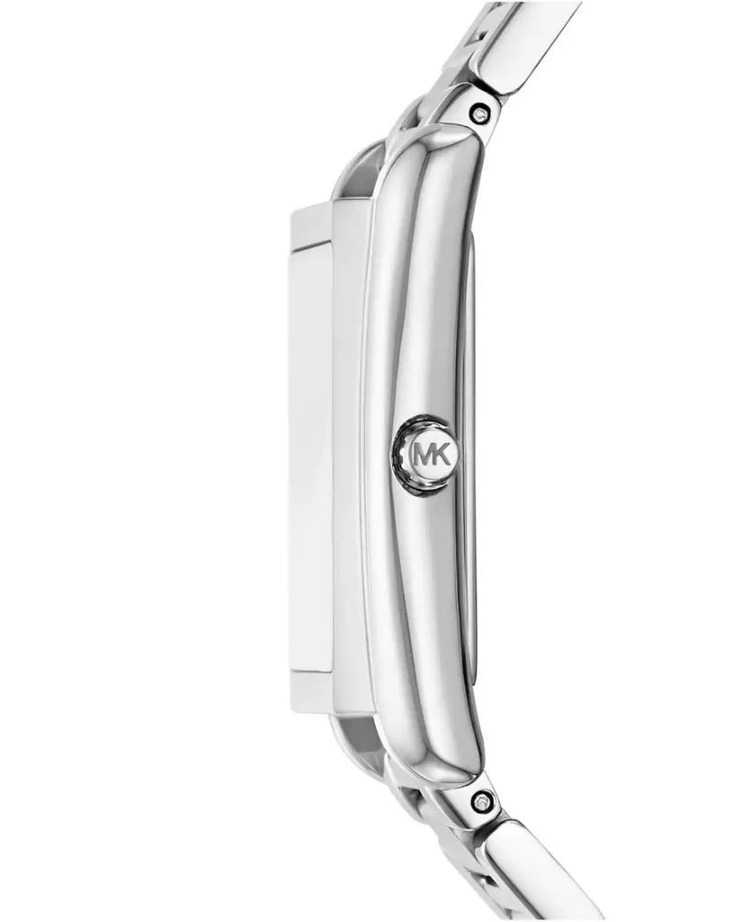 Michael Kors Women's Essex Silver-Tone Stainless Steel Watch, 26x36mm 2